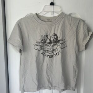 Brandy Melville. - John Golt grayish Tan T-Shirt